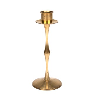 Danish brass candlestick vintage 1960s