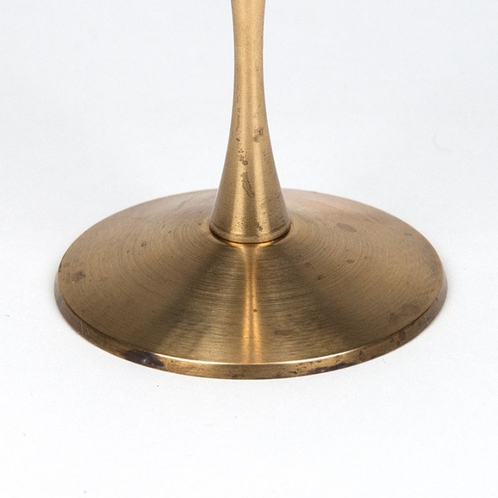Danish brass candlestick vintage 1960s