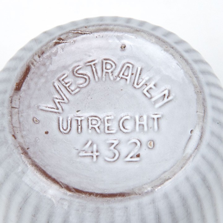 Vintage flower pot by Westraven Utrecht model 432