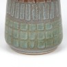 Narrow model West German vase in a green shade