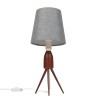 Driepoot Deens vintage tafellampje