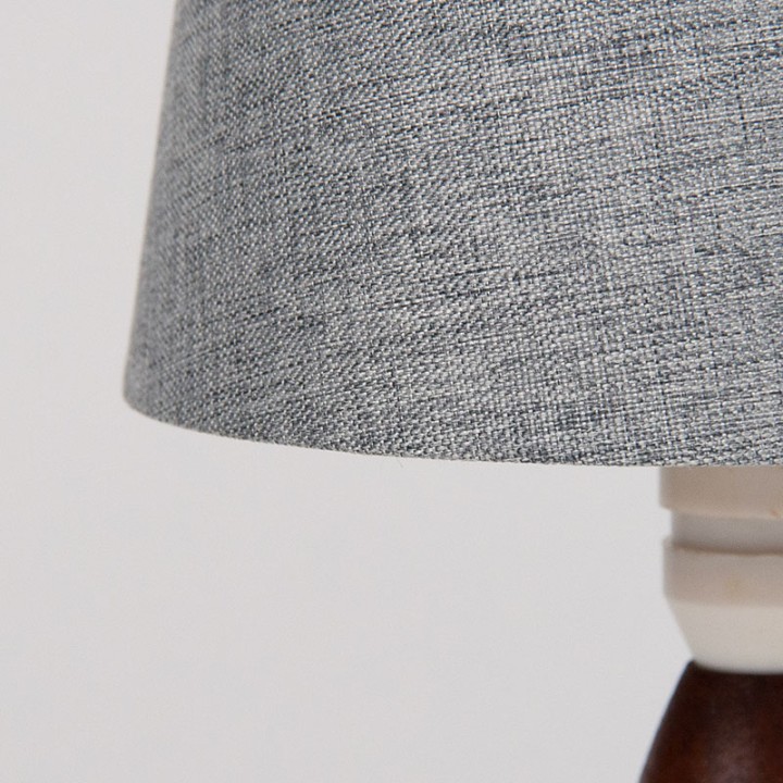 Tripod Danish vintage table lamp