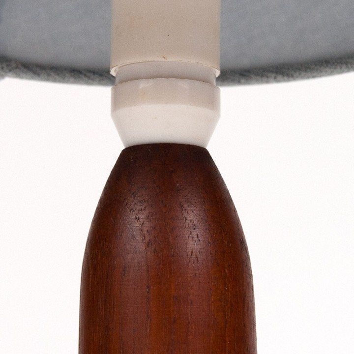 Tripod Danish vintage table lamp