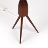 Tripod Danish vintage table lamp