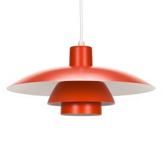 Oranje vintage PH 4/3 ontwerp Poul Henningsen