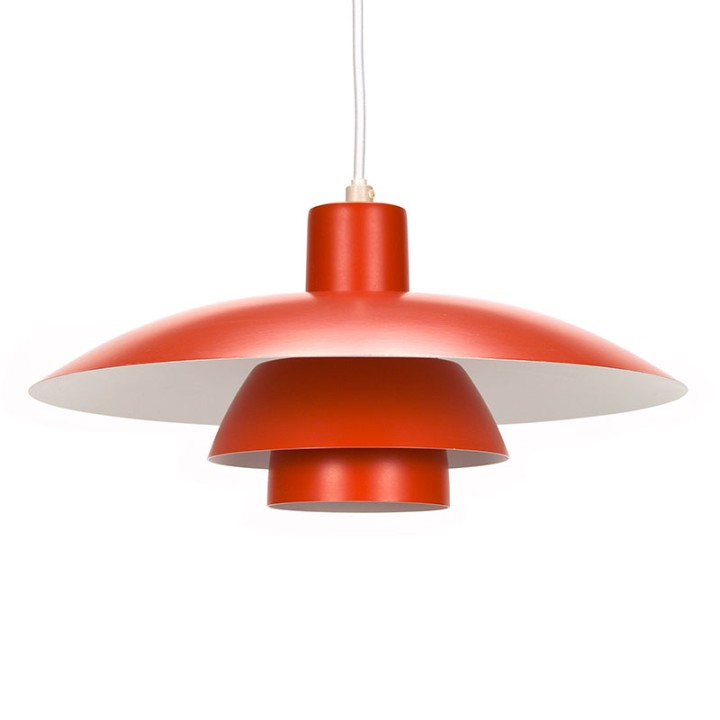 Oranje vintage PH 4/3 ontwerp Poul Henningsen