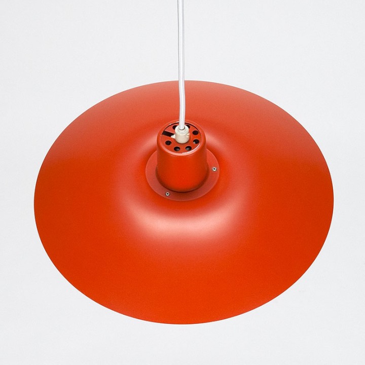 Oranje vintage PH 4/3 ontwerp Poul Henningsen