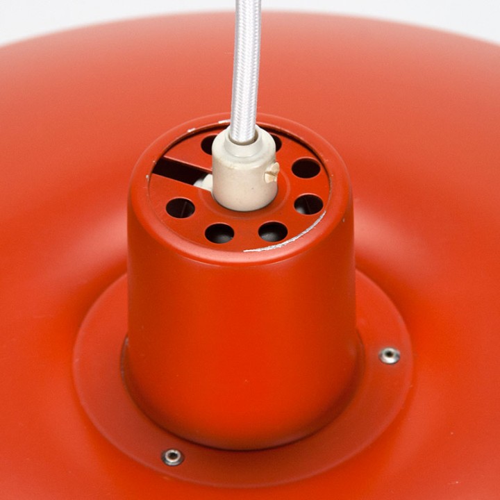 Oranje vintage PH 4/3 ontwerp Poul Henningsen
