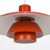 Oranje vintage PH 4/3 ontwerp Poul Henningsen