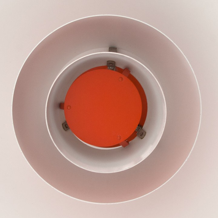 Oranje vintage PH 4/3 ontwerp Poul Henningsen