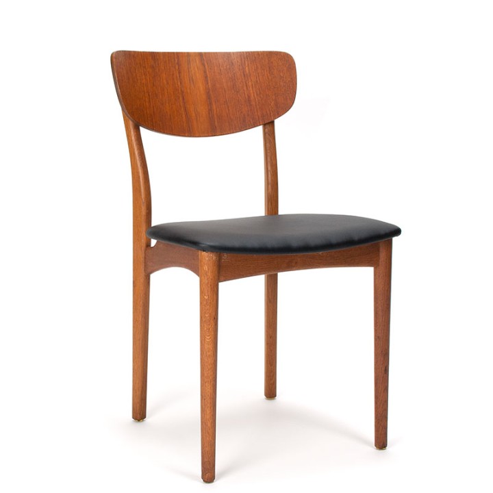 Eettafel stoel vintage Deens model uit de jaren 50