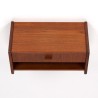 Danish teak Mid-Century wall cabinet in teak
