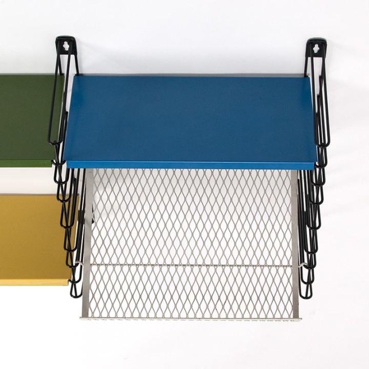 Vintage wall system/bookshelves by Tomado