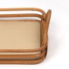 Small 1950s bamboo serving tray