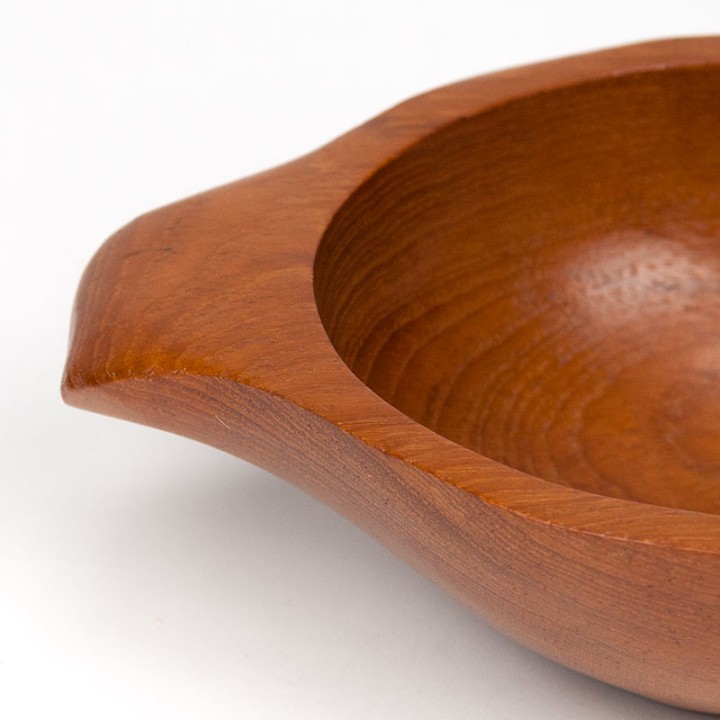 Small Mid-Century teak bowl