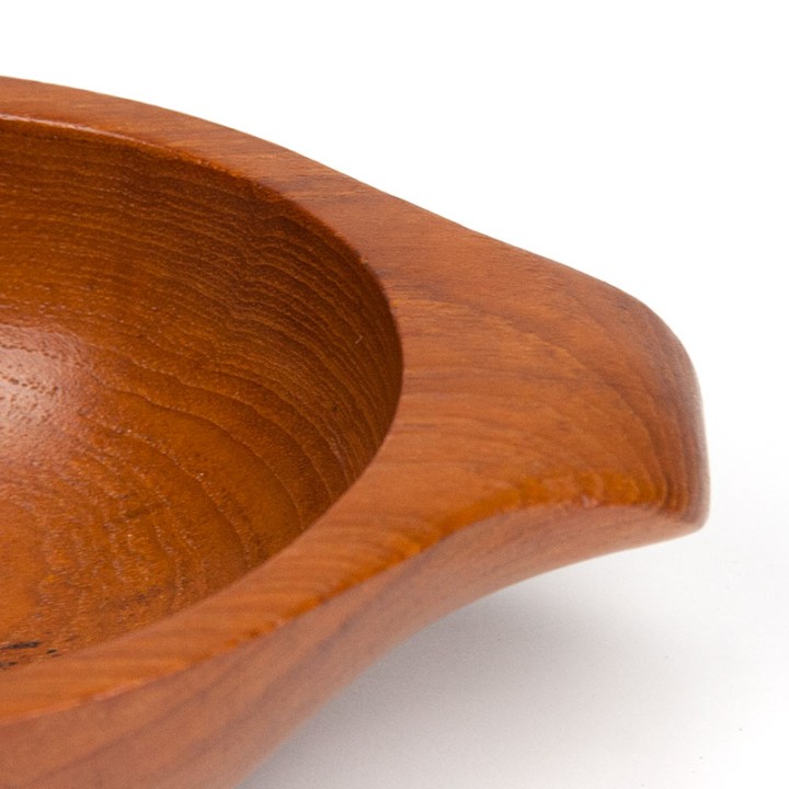 Small Mid-Century teak bowl