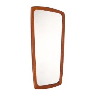 Aarhus Glasimport Mid-century model 357 A spiegel in teak