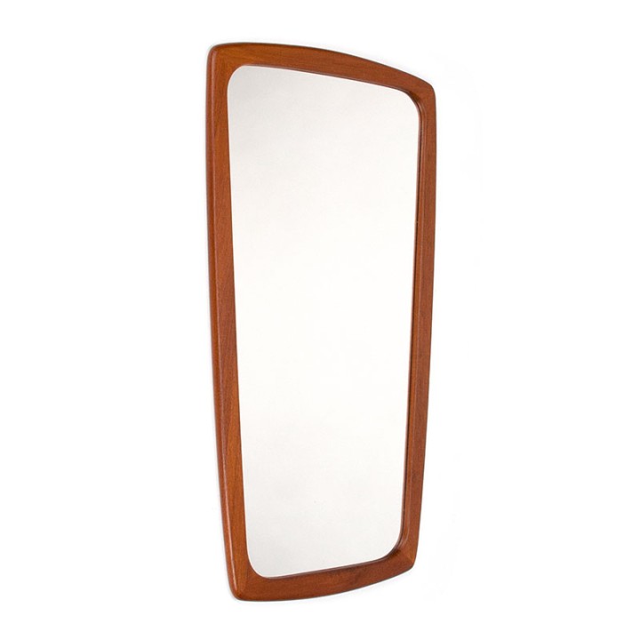 Aarhus Glasimport Mid-Century model 357 A mirror in teak