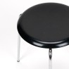 Arne Jacobsen Mid-Century vintage black Dot stool