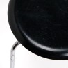 Arne Jacobsen Mid-Century vintage black Dot stool