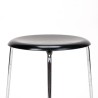 Arne Jacobsen Mid-Century vintage black Dot stool
