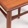 Mid-Century Deense teakhouten set nesttafels