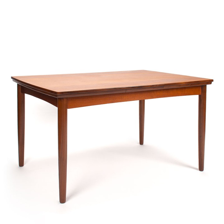 Extendable Mid-Century Danish teak dining table