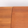 Uitschuifbare Mid-Century Deense teakhouten eettafel