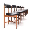 Fresco set of 6 Mid-Century G Plan dining chairs