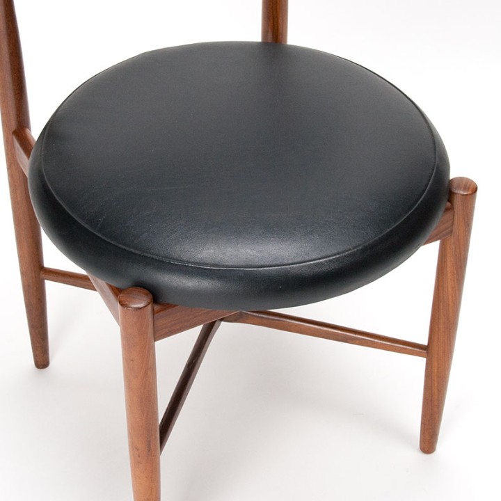 Fresco set van 6 Mid-Century G Plan eettafel stoelen