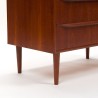 Large model Danish Mid-Century teak chest of drawers