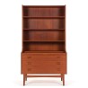 Hoog model Deense Mid-Century kast ontwerp Johannes Sorth