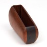 Mid-Century Deens visitekaarthouder in teak en palissander
