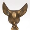 Mid-Century decoratief messing muisje