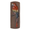 Mid-Century wall tile from the sixties with a parrot