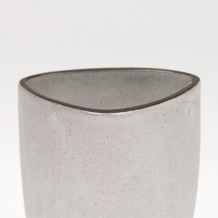 Vintage small Ravelli vase in a grey shade