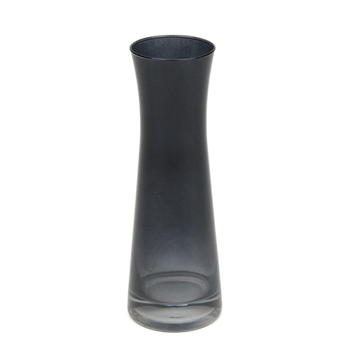Grey glass Mid-Century vase