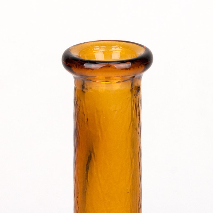 Amber glass Mid-Century Empoli carafe/bottle
