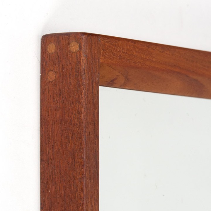Aksel Kjersgaard model nr. 145 Mid-Century teakhouten spiegel