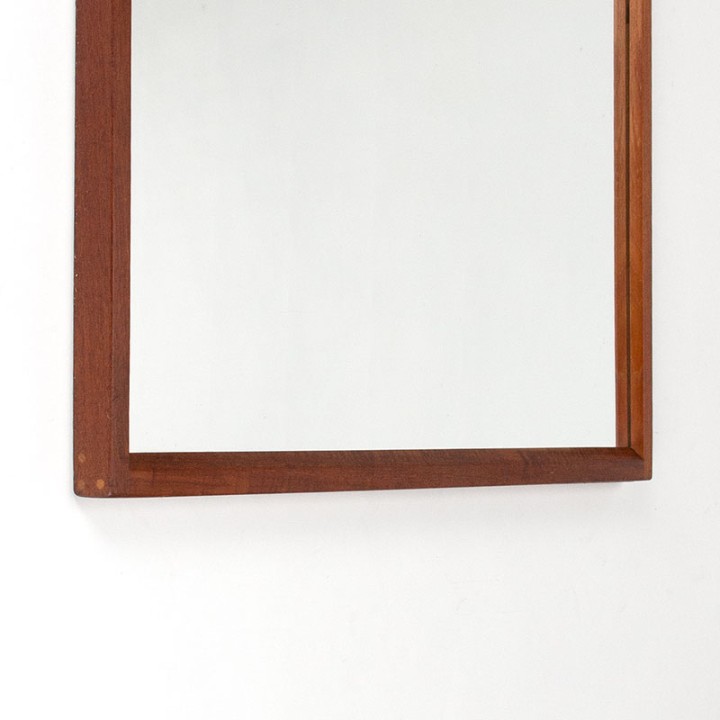 Aksel Kjersgaard model No. 145 Mid-Century teak mirror