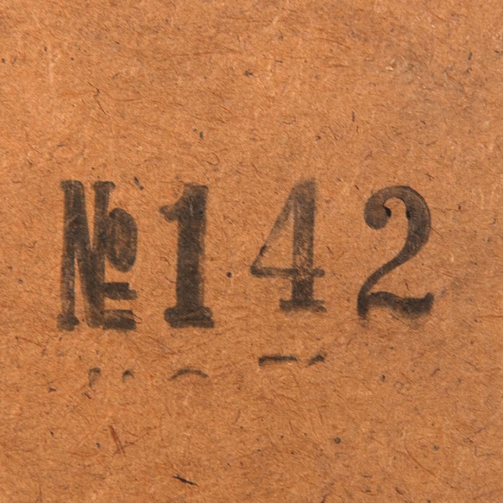 Aksel Kjersgaard model nr. 145 Mid-Century teakhouten spiegel