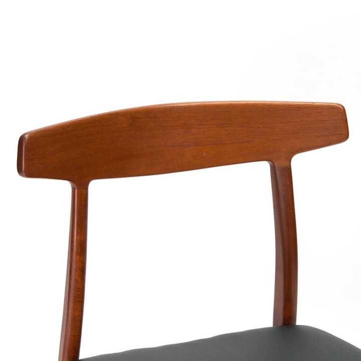 Henning Kjaernulf Danish Mid-Century chair for Bruno Hansen