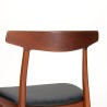 Henning Kjaernulf Danish Mid-Century chair for Bruno Hansen