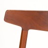 Henning Kjaernulf Danish Mid-Century chair for Bruno Hansen