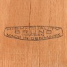 Henning Kjaernulf Danish Mid-Century chair for Bruno Hansen