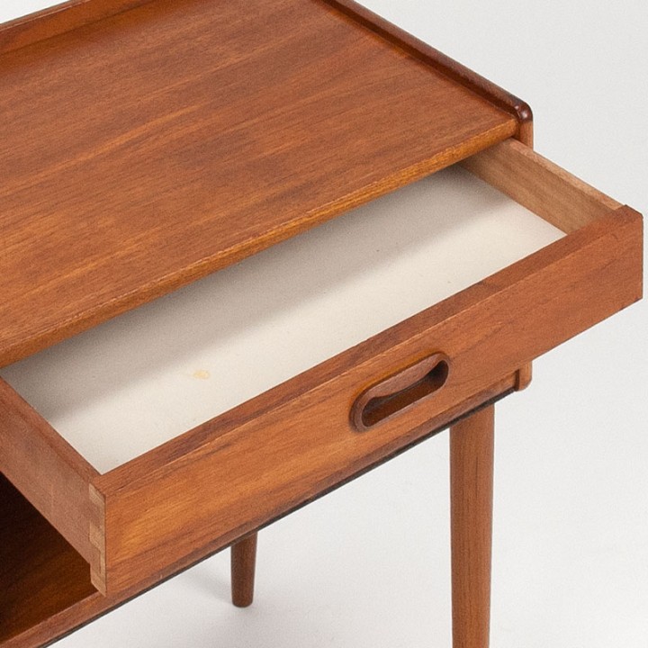 Danish Design bedside table vintage model in teak