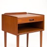 Deens Design nachtkastje vintage model in teak