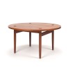 Mid-Century Danish round model coffee table in teak