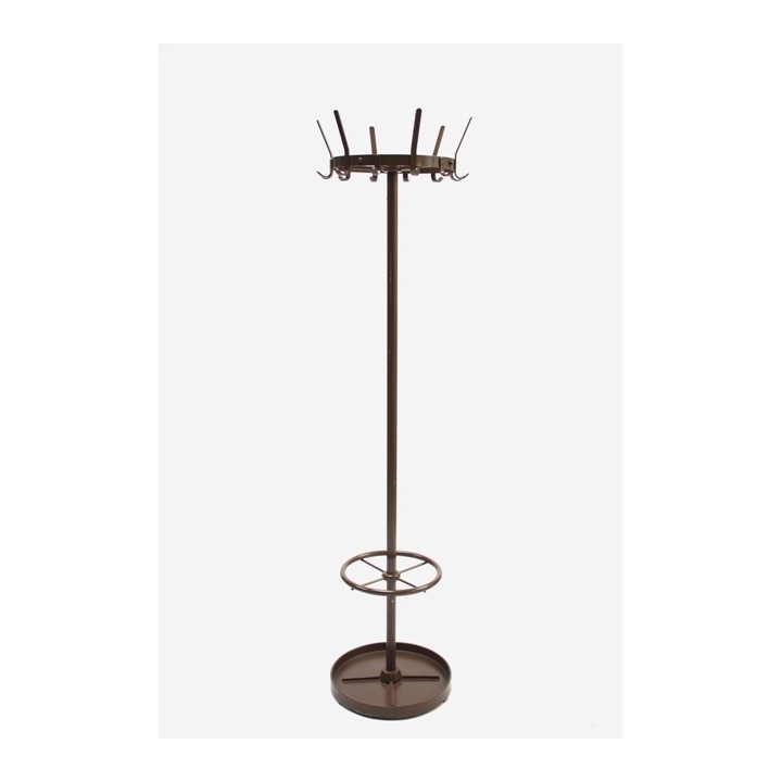 Metal coat rack by Ahrend brown - Retro Studio