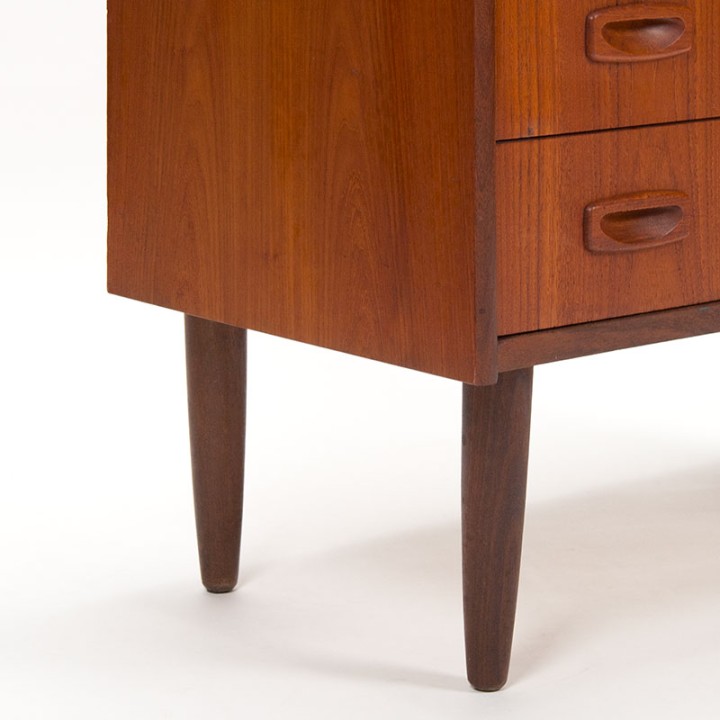 Dresser with 6 drawers Mid-Century Danish model in teak